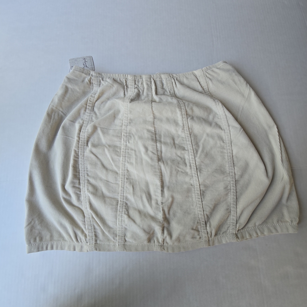 We The Free Cream Mini Skirt - Picture 2 of 8